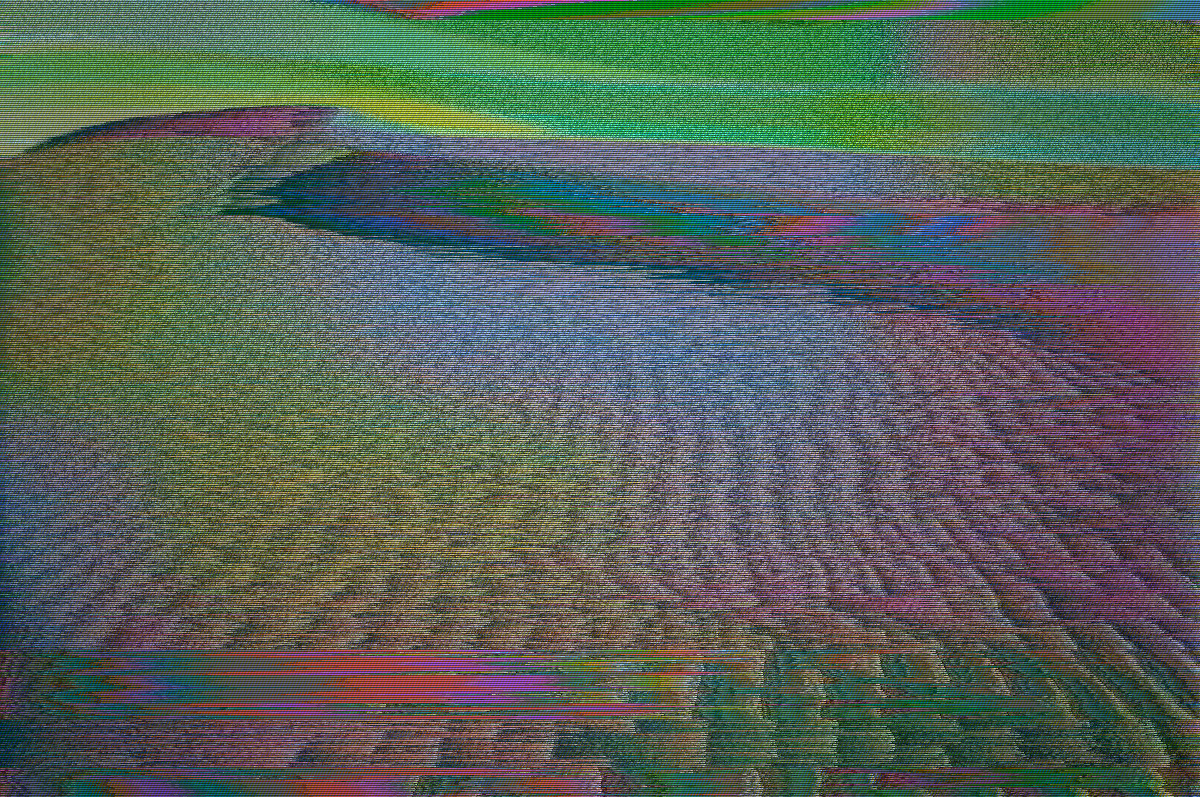 Artefkt output with lunar texture and damaged tonal bands