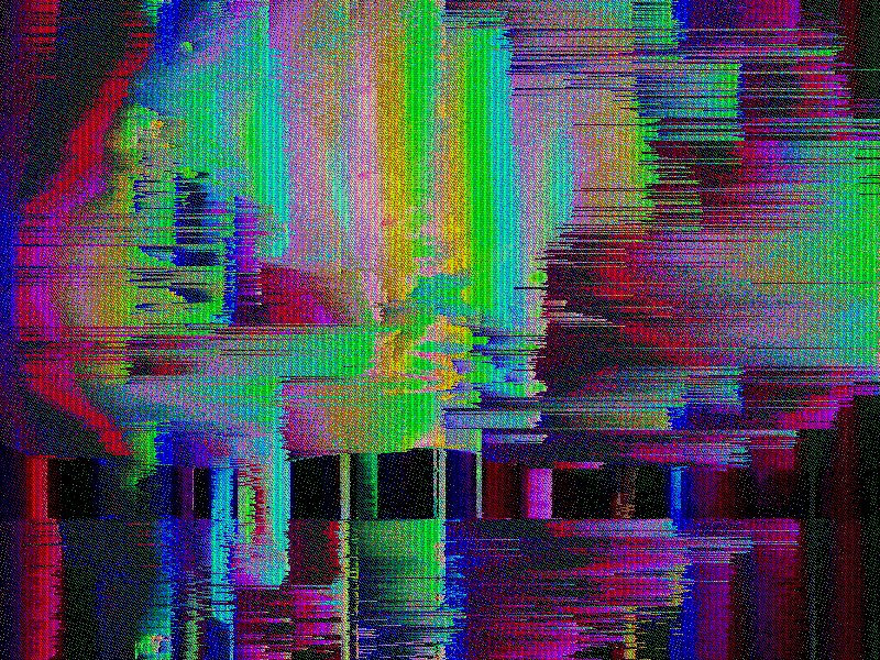 Artefkt output with blocky color corruption